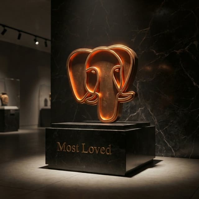 PostgreSQL is the world's most-loved database for 5 years running